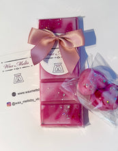 Load image into Gallery viewer, Blue Raspberry Slushie Snap Bar & Hearts