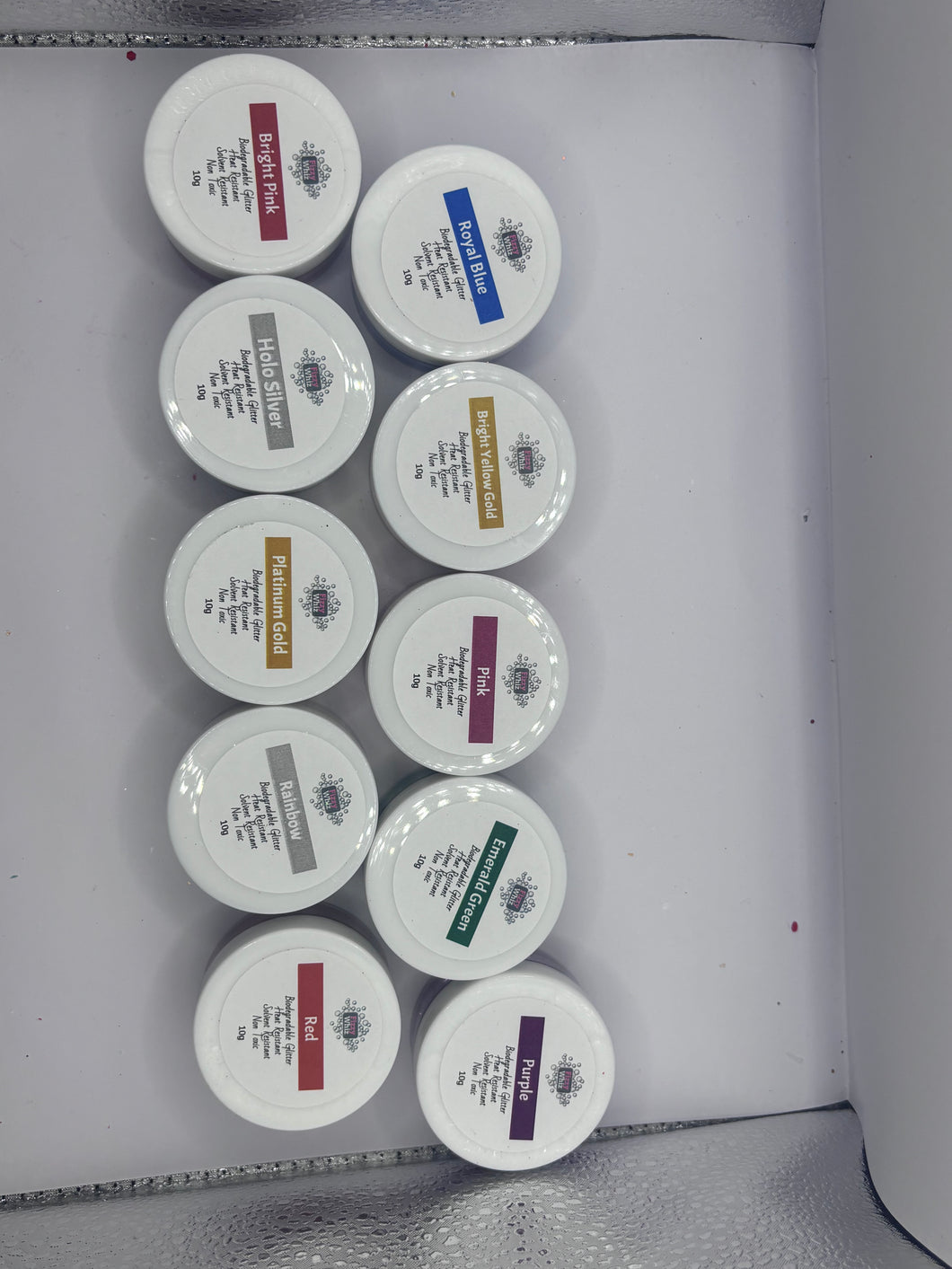 Fizzy whiz fine glitter bundle